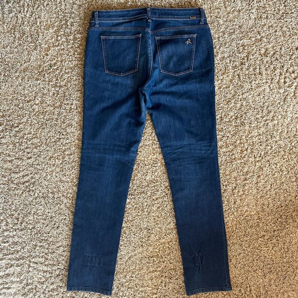 DL1961 Coco Mid-Rise Curvy Straight Leg Jeans in Solo Size 32 - Picture 3 of 11